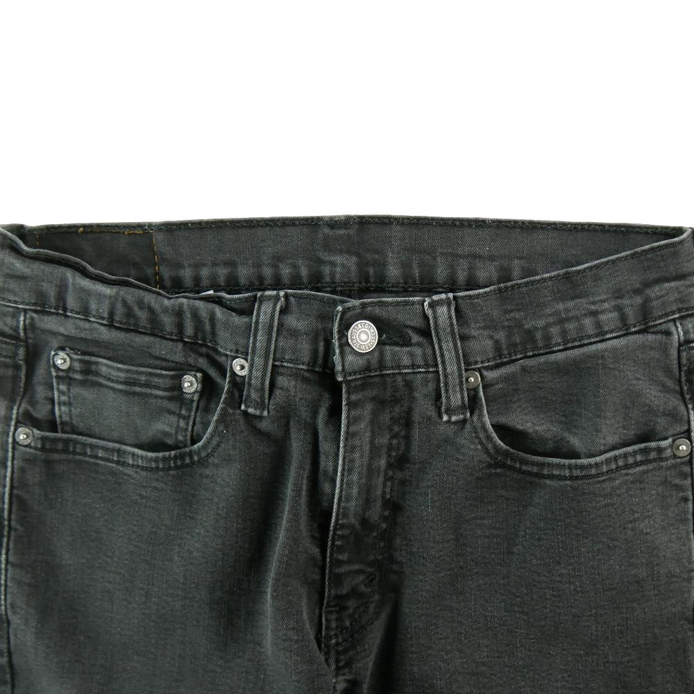 Sportswear - Levi Strauss Jean Levis 514 Straight Fit Taille W32/L30 Homme Noir #QWE3807 - photo 4