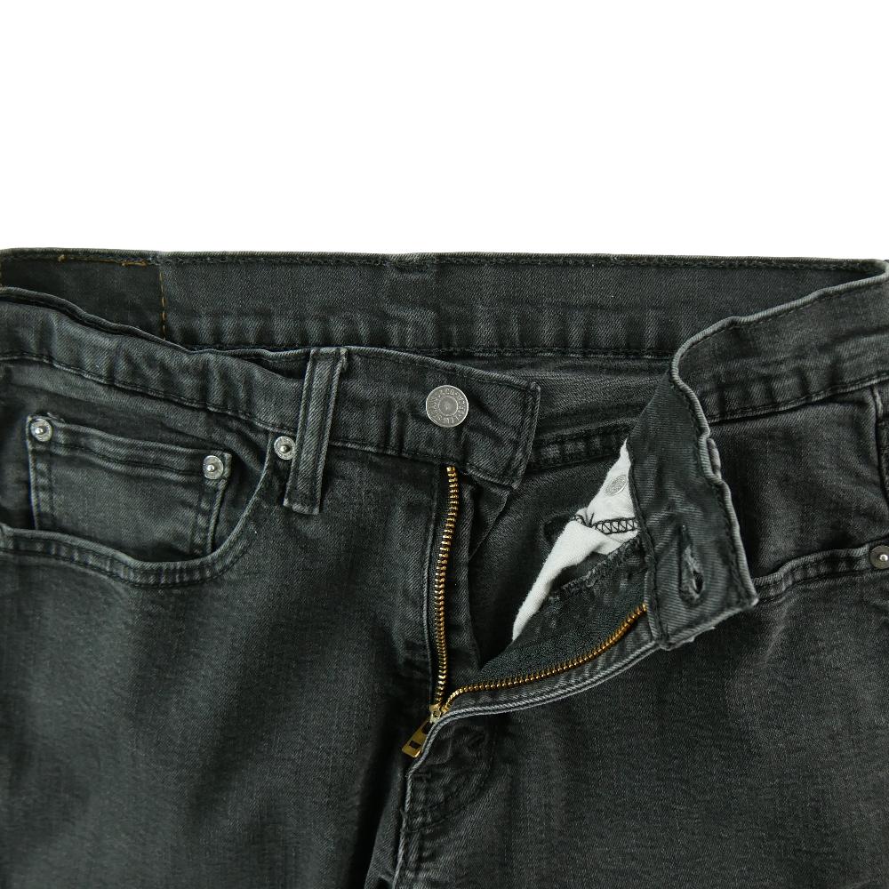 Sportswear - Levi Strauss Jean Levis 514 Straight Fit Taille W32/L30 Homme Noir #QWE3807 - photo 5