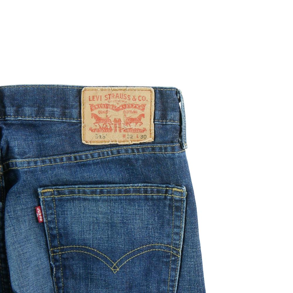 Sportswear - Levi Strauss Jean Levis 513 Regular Fit Taille W32/L30 Homme Bleu #QWE4048 - photo 7