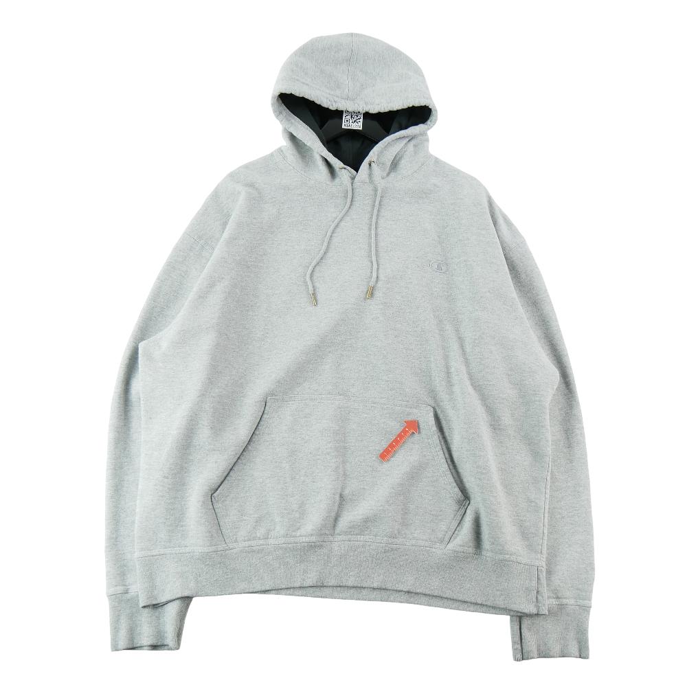 Fitness / Cardio training - Champion Sweat à capuche Vintage Y2K Homme Taille 2XL Gris #QWE1224 - photo 6