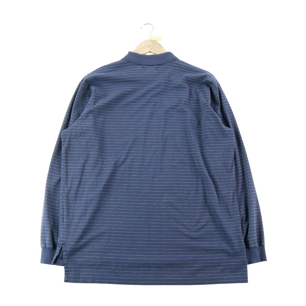 Golf - Polo Ralph Lauren Polo manches longues Pima Cooton Homme Taille L Marine #QWE1813 - photo 2