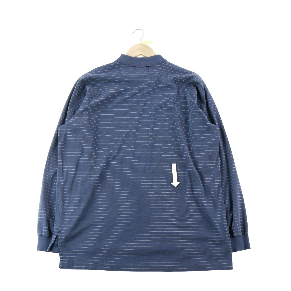 Golf - Polo Ralph Lauren Polo manches longues Pima Cooton Homme Taille L Marine #QWE1813 - photo 5