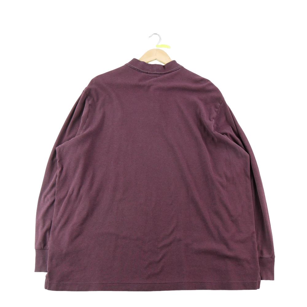 Golf - Polo Ralph Lauren Polo manches longues Classic Fit Homme Taille 2XL Bordeaux #QWE1453 - photo 2
