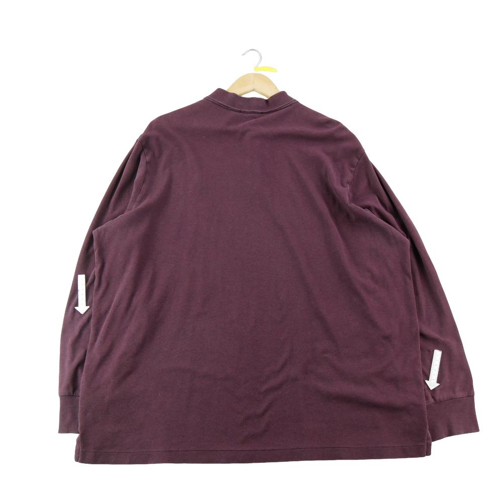 Golf - Polo Ralph Lauren Polo manches longues Classic Fit Homme Taille 2XL Bordeaux #QWE1453 - photo 5