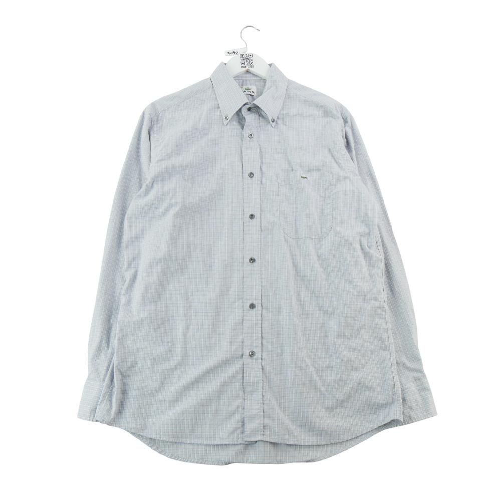 Fitness / Cardio training - Lacoste Chemise classique Homme Taille W42 à carreaux Gris - photo 2