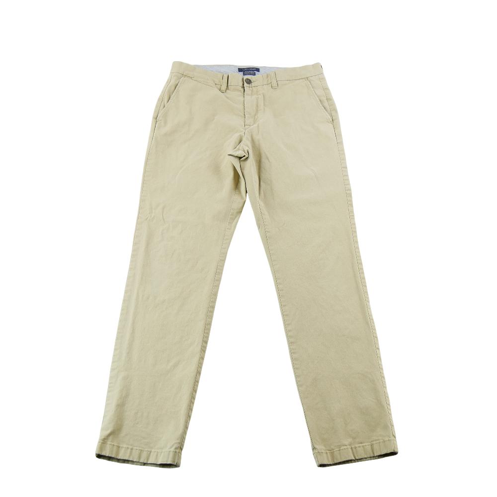Sportswear - Tommy Hilfiger Pantalon Chino Regular Fit Stretch Casual Preppy Taille W34/L34 Homme Beige #QWE0834 - photo 1
