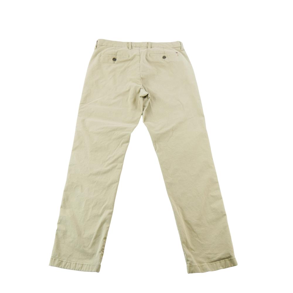Sportswear - Tommy Hilfiger Pantalon Chino Regular Fit Stretch Casual Preppy Taille W34/L34 Homme Beige #QWE0834 - photo 2