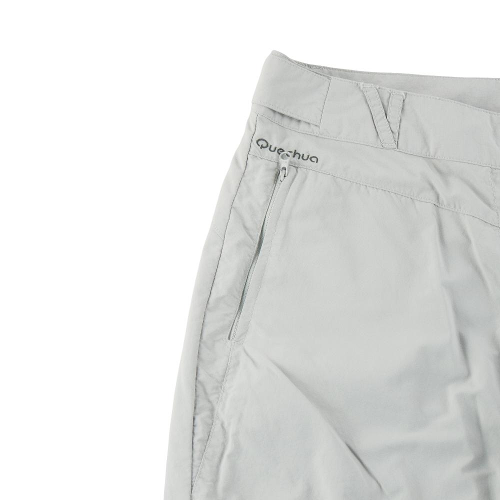 Randonnée / Trek - Quechua Pantalon Regular Fit Randonnée Convertible Trekking Outdoor Taille L Femme Gris #QWE7280 - photo 4