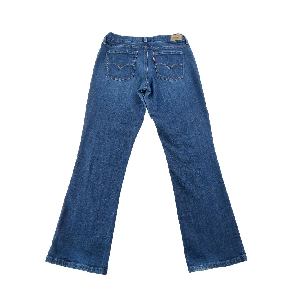 Sportswear - Levi Strauss Jean Levis Bootcut Denim Stretch Y2K Strass 6M Taille W30/L30 Femme Bleu #QWE0757 - photo 2