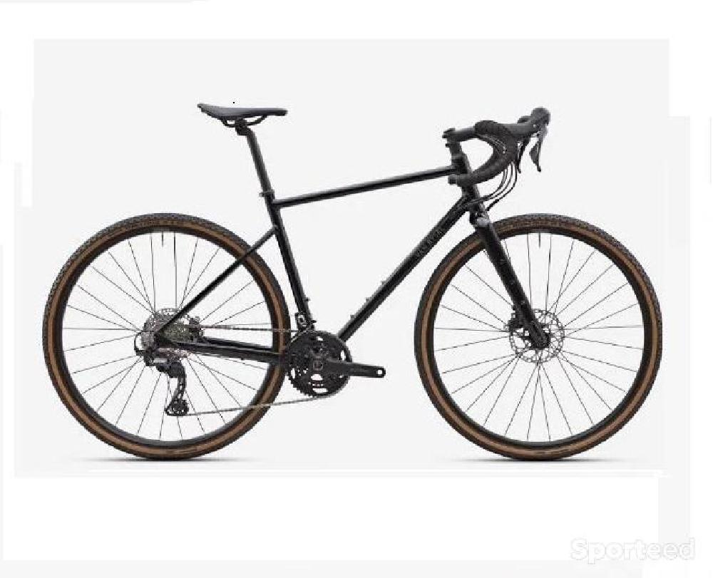 Vélo route - VAN RYSEL-Vélo gravel Shimano GRX 2x12v GRVL AF noir - photo 1