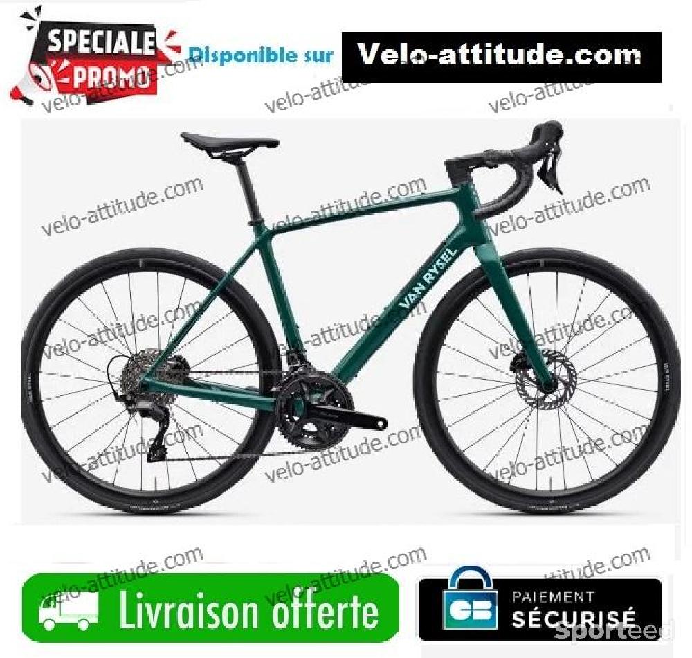 Vélo route - VAN RYSEL-Vélo de route carbone Shimano 105 2x12v EDR CF - photo 1