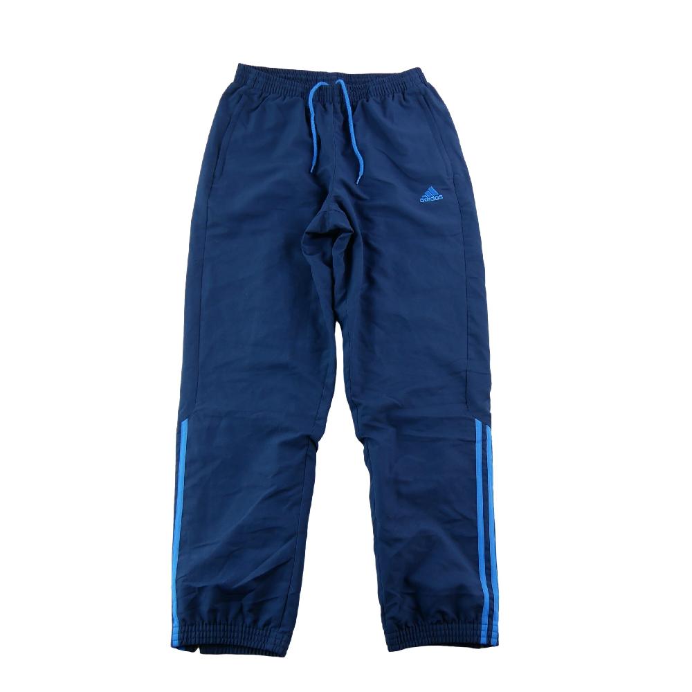 Fitness / Cardio training - Adidas Jogging Bas zippés Doublure coton Liserés bleu clair Homme Taille M Marine #QWE3405 - photo 1