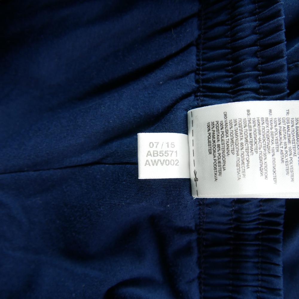 Fitness / Cardio training - Adidas Jogging Bas zippés Doublure coton Liserés bleu clair Homme Taille M Marine #QWE3405 - photo 7