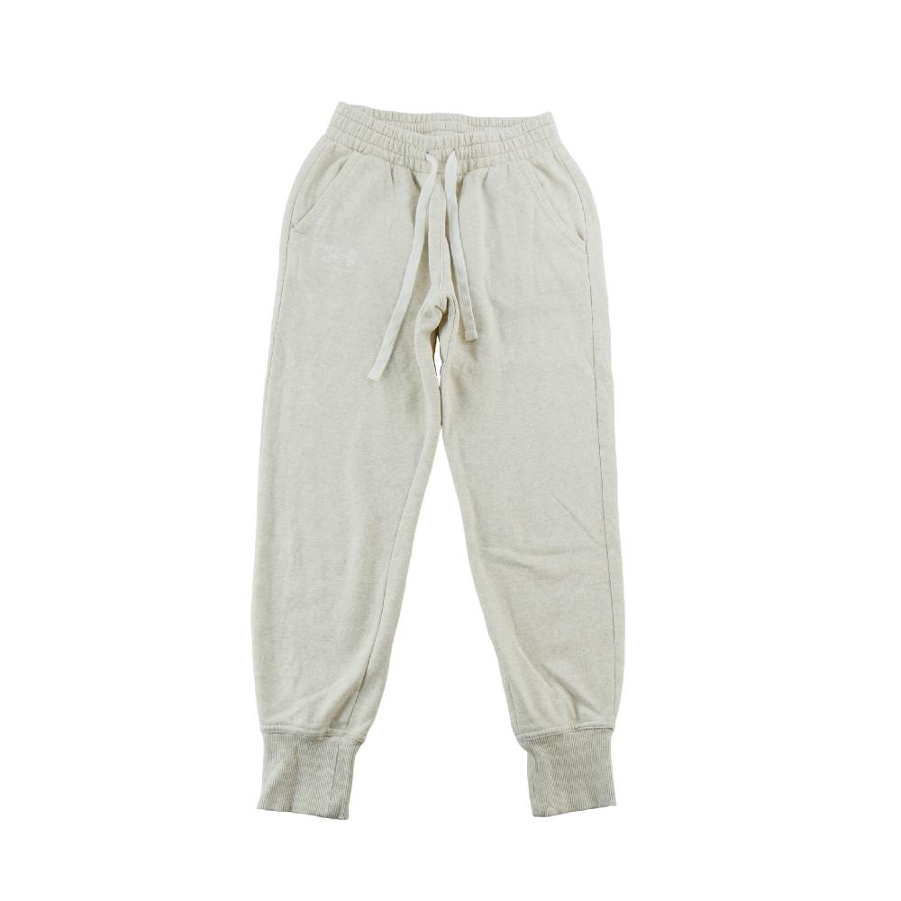 Fitness / Cardio training - Under Armour Jogging loose Molleton coton Chevilles côtelées Femme Taille XS Beige #QWE3236 - photo 1