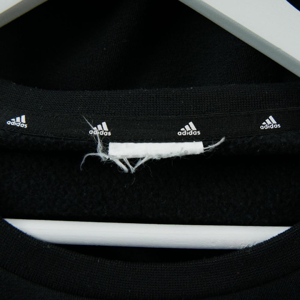 Sportswear - Adidas Sweat Sweathirt 3-Stripes Logo Performance Bandes gris foncé Homme Taille 2XL Noir #QWE7036 - photo 5
