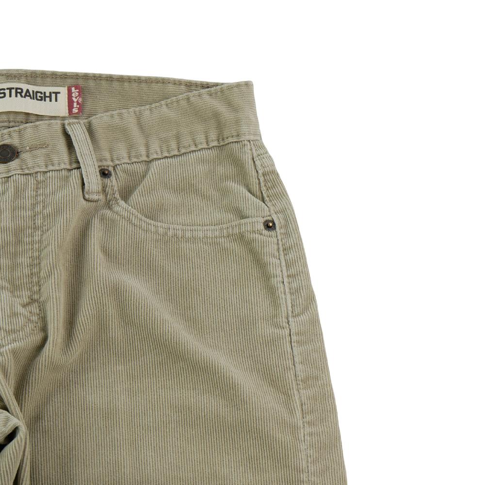Sportswear - Levi Strauss Pantalon 514 Slim Straight Levis Velours côtelé Taille W28/L32 Homme Beige #QWE3464 - photo 3