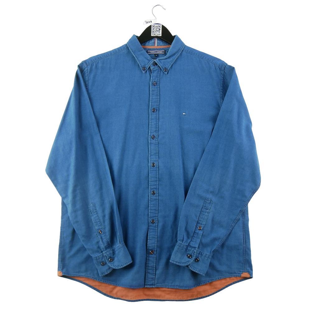 Sportswear - Tommy Hilfiger Chemise détente Homme Taille XL uni Bleu #QWE3649 - photo 1