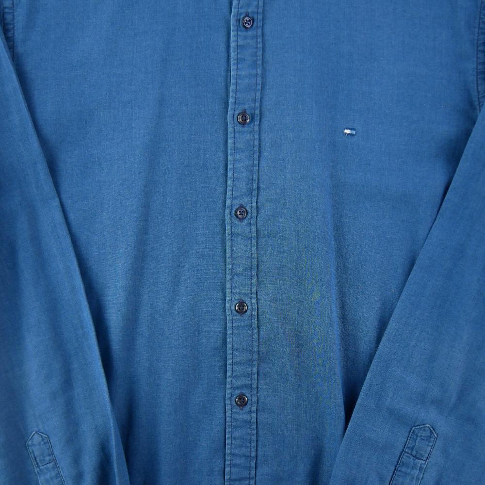 Sportswear - Tommy Hilfiger Chemise détente Homme Taille XL uni Bleu #QWE3649 - photo 3