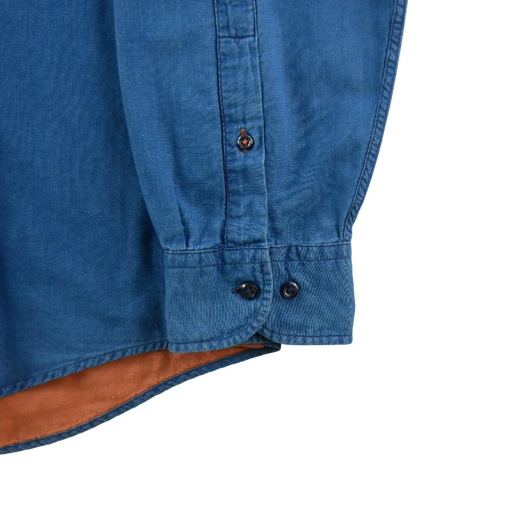 Sportswear - Tommy Hilfiger Chemise détente Homme Taille XL uni Bleu #QWE3649 - photo 4