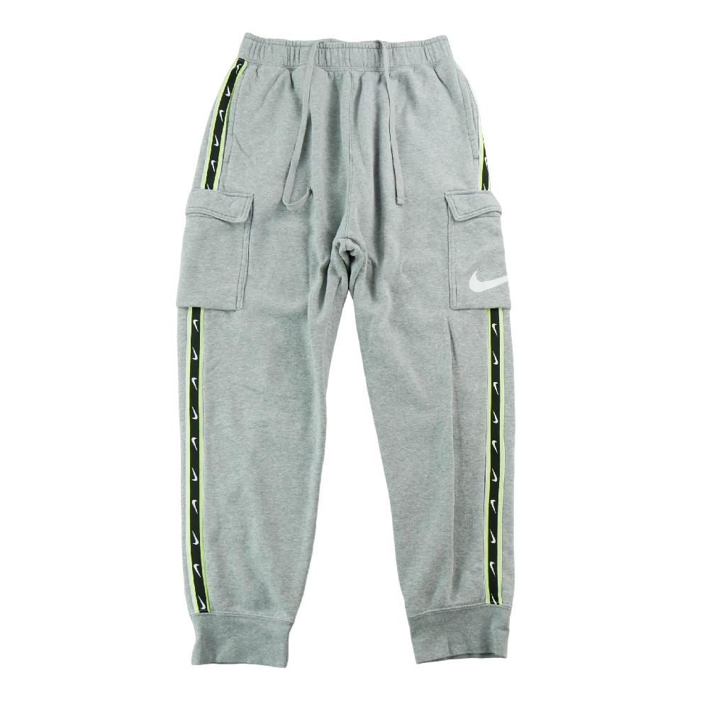 Fitness / Cardio training - Nike Jogging Sportswear Repeat Fleece Cargo Bandes Swoosh répétées Homme Taille L Gris #QWE3194 - photo 1