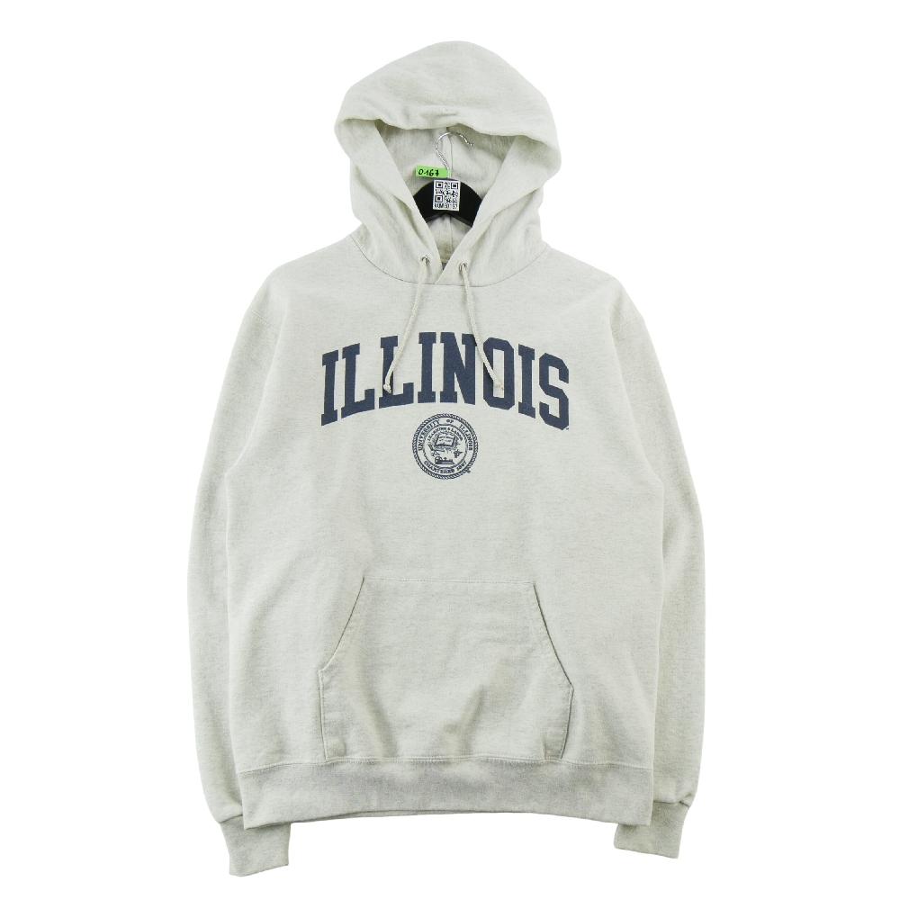 Sportswear - Champion Sweat à capuche Eco Powerblend CS2071 University of Illinois Homme Taille M Gris #QWE0167 - photo 1