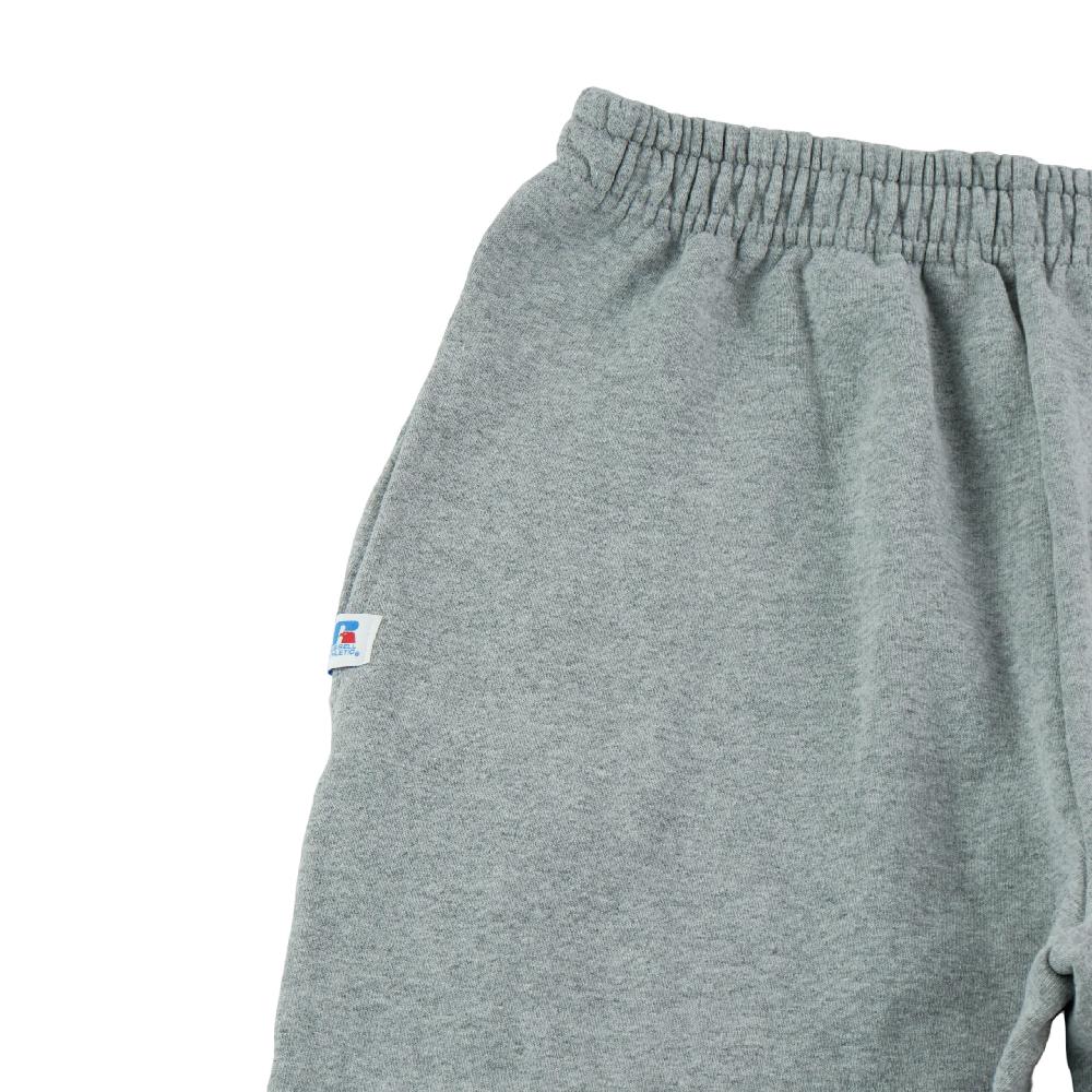 Fitness / Cardio training - Russell Athletic Jogging Bas resserrés Poches latérales Molleton chiné Homme Taille S Gris #QWE3619 - photo 3