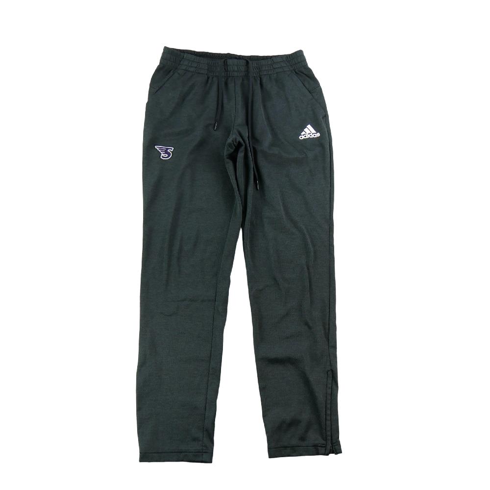 Fitness / Cardio training - Adidas Jogging Stonehill Skyhawks Team Issue Coupe Fuselée Bas Zippés Homme Taille L Noir #QWE7336 - photo 1