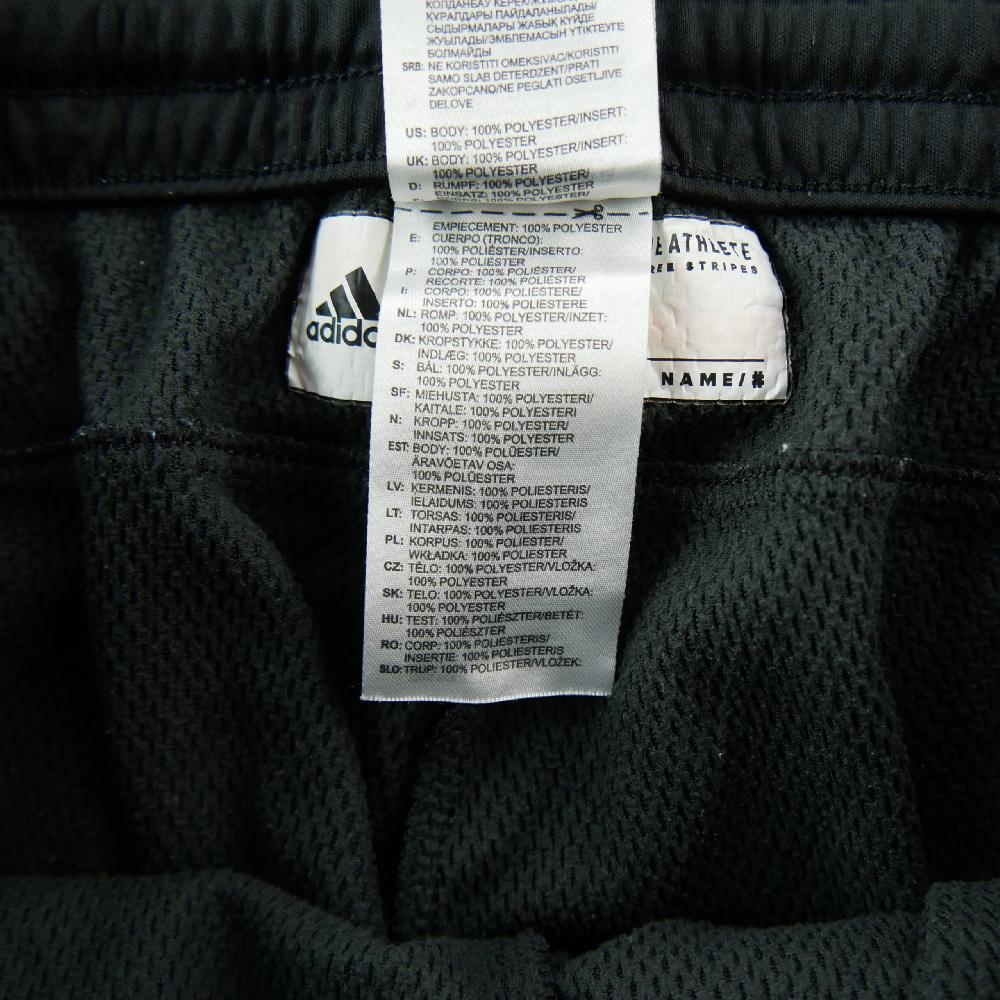 Fitness / Cardio training - Adidas Jogging Stonehill Skyhawks Team Issue Coupe Fuselée Bas Zippés Homme Taille L Noir #QWE7336 - photo 6