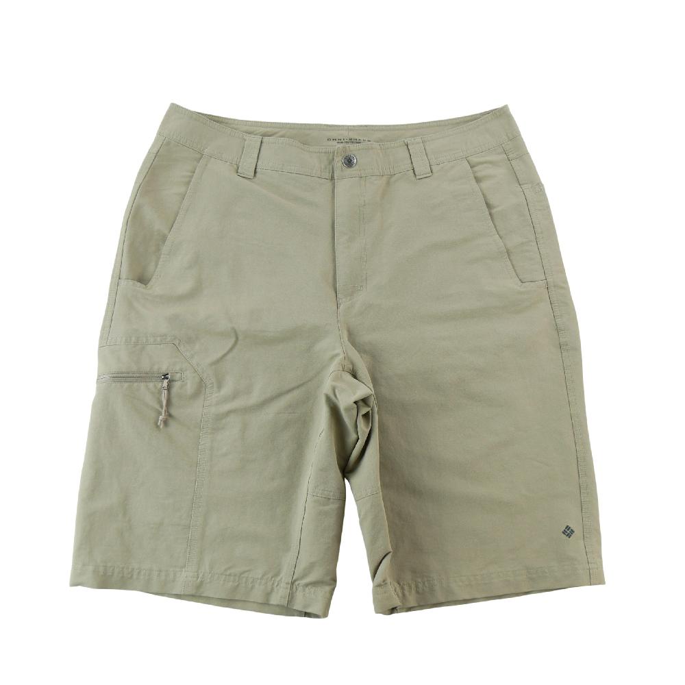 Fitness / Cardio training - Columbia Short Omni-Shade UPF 50 Omni-Shield Poche cargo zippée Homme Taille L Beige #QWE7530 - photo 1