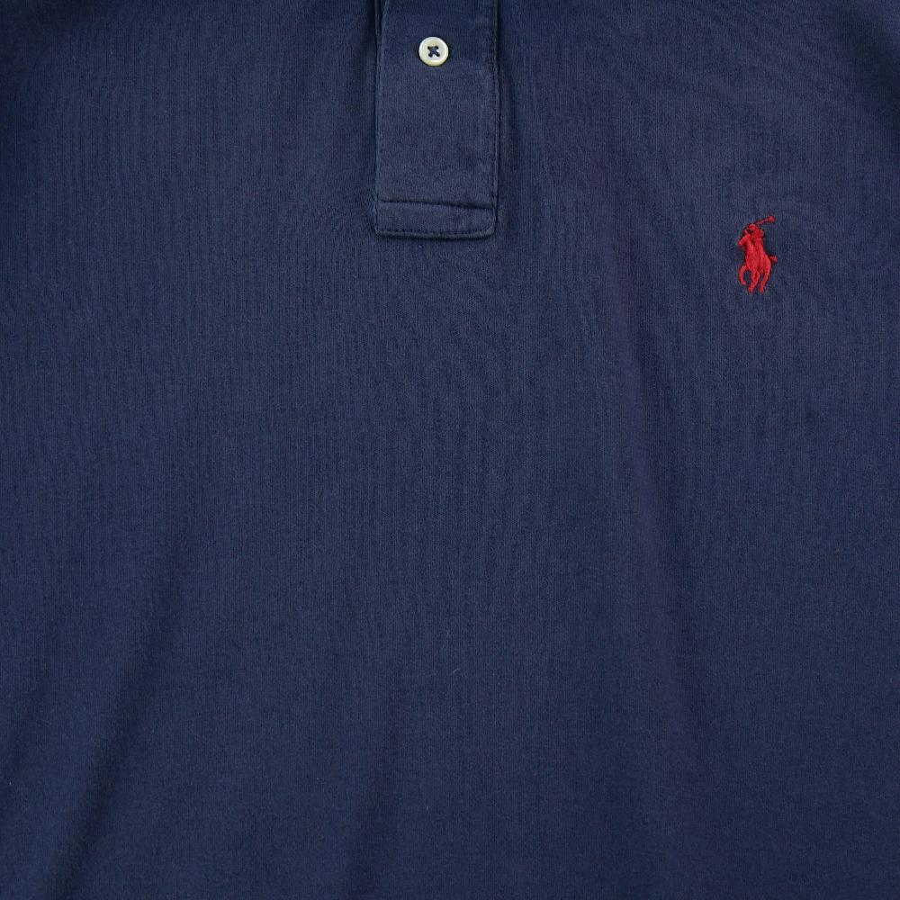 Golf - Polo Ralph Lauren Polo manches courtes Pony rouge brodé Col à deux boutons Homme Taille XL #QWE1456 - photo 4