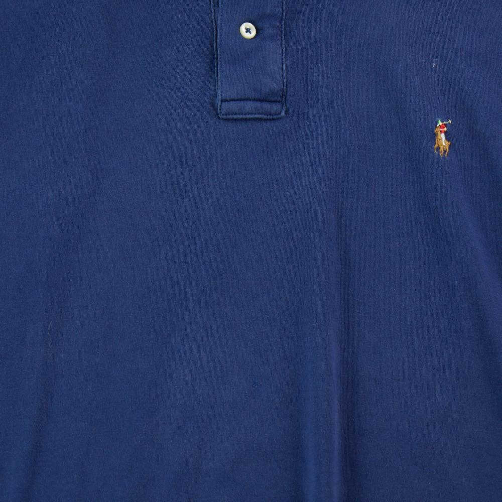Golf - Polo Ralph Lauren Polo manches courtes Pima Soft Touch Classic Fit Homme Taille 2XL Marine #QWE1343 - photo 4