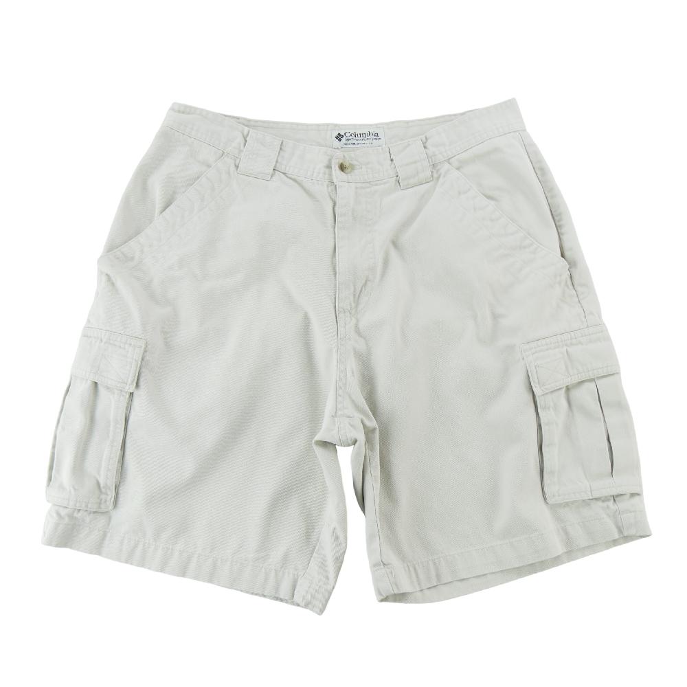 Sportswear - Columbia Short Cargo Y2K Made in USA Twill de coton Homme Taille M Beige #QWE1760 - photo 1