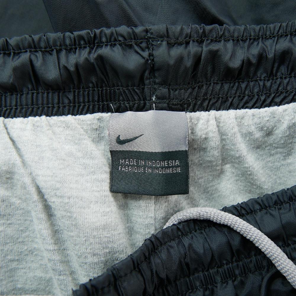 Fitness / Cardio training - Nike Jogging Swoosh brodé Y2K Nylon doublé Vintage Bas zippés Homme Taille 3XL Noir #QWE3642 - photo 5