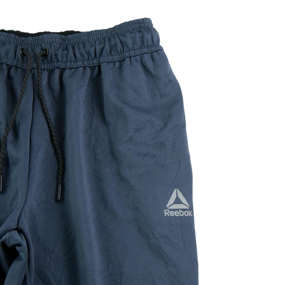 Fitness / Cardio training - Reebok Jogging Pantalon de survêtement tissé Zips chevilles Logo Vector Homme Taille M Bleu #QWE7689 - photo 3