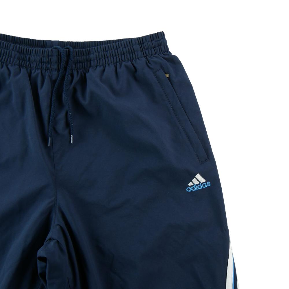Fitness / Cardio training - Adidas Jogging Pantalon 3 bandes Y2K Bas zippés Doublure polyester Vintage Homme Taille XL #QWE7034 - photo 3