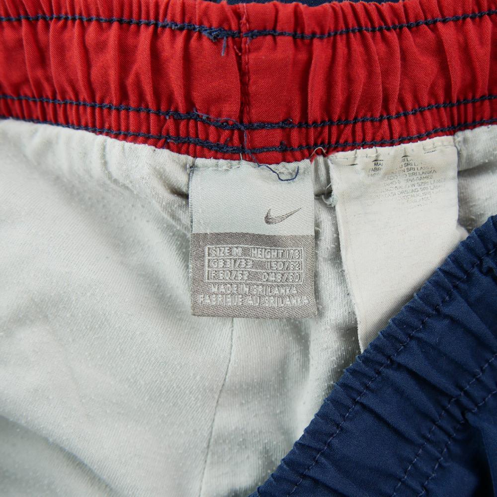 Fitness / Cardio training - Nike Jogging Vintage 90s Windbreaker Track Pants Regular Straight Homme Taille M Marine #QWE1273 - photo 7