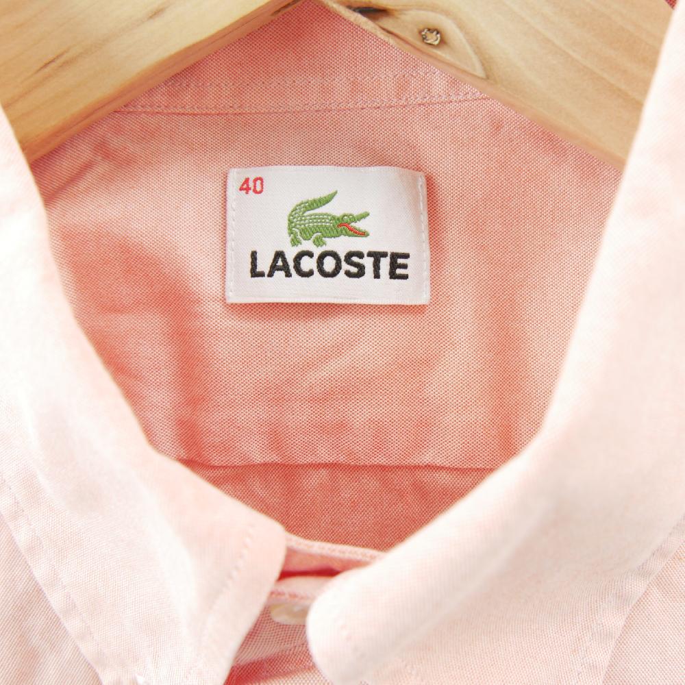 Fitness / Cardio training - Lacoste Chemise classique Homme Taille M uni Rose - photo 6