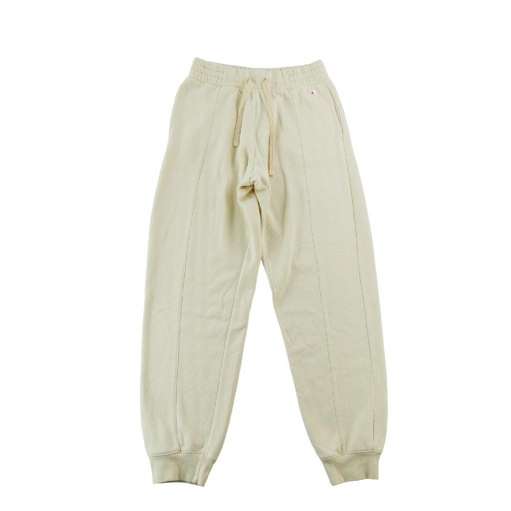 Fitness / Cardio training - Champion Jogging Logo C brodé Coupe tapered Molleton coton polyester Femme Taille M Beige #QWE0411 - photo 1