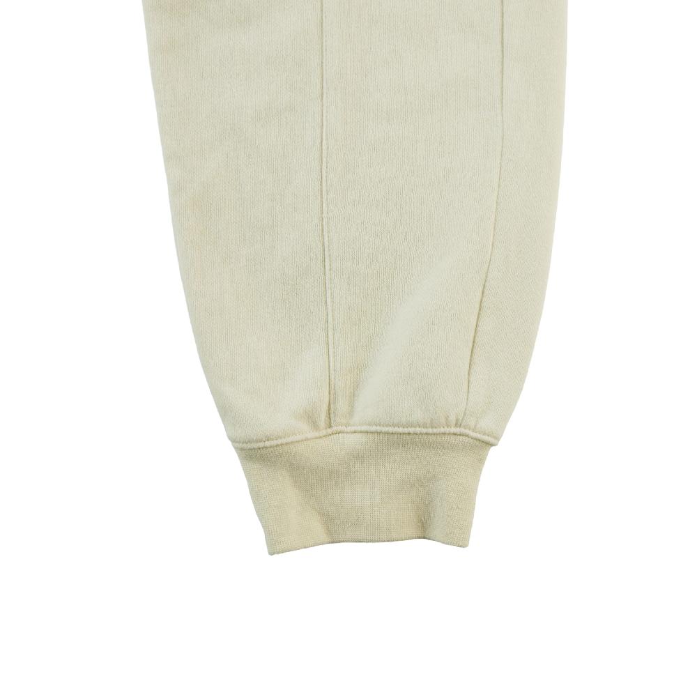Fitness / Cardio training - Champion Jogging Logo C brodé Coupe tapered Molleton coton polyester Femme Taille M Beige #QWE0411 - photo 3