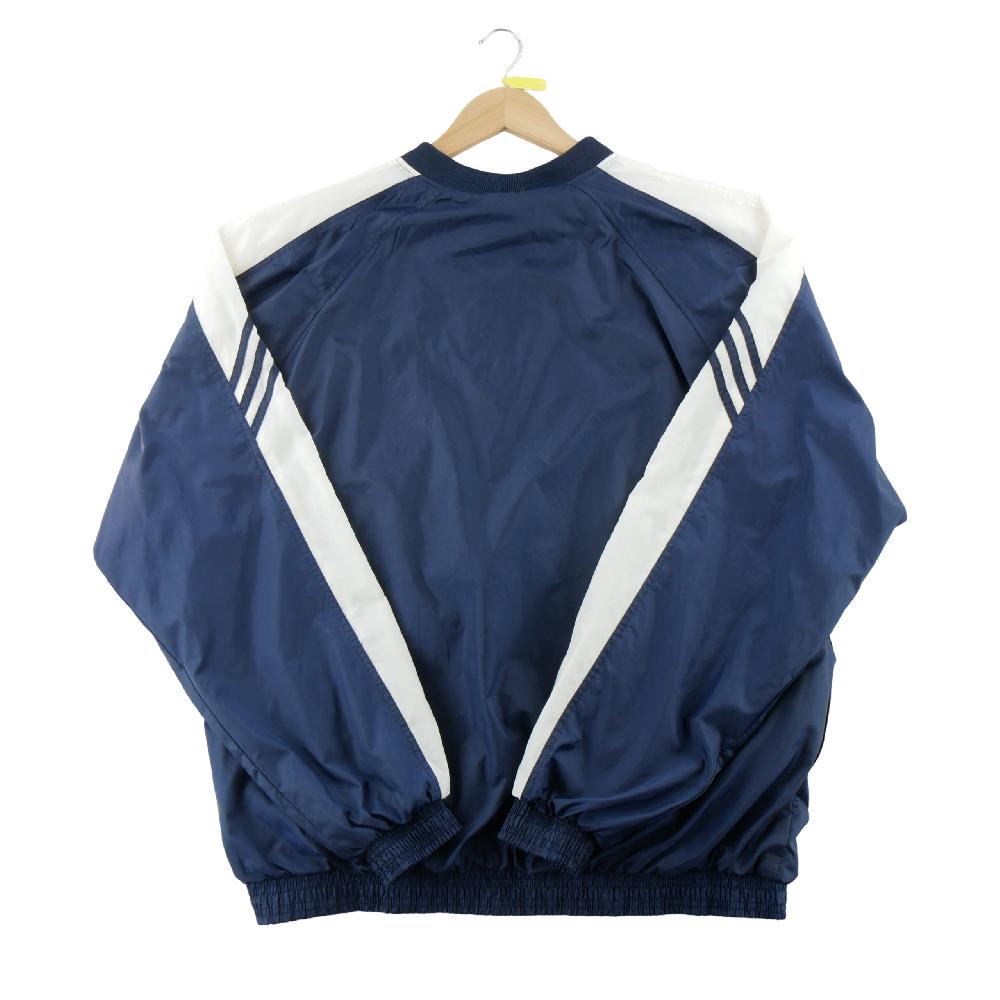 Golf - Adidas Sweat MLB Red Sox de Boston Y2K Coupe ample Col V Patch brodé Vintage Homme Taille L - photo 2