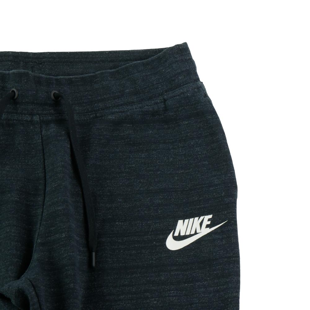 Fitness / Cardio training - Nike Jogging Advance 15 Coupe fuselée Molleton chiné Bas resserrés Femme Taille S Noir #QWE7138 - photo 3