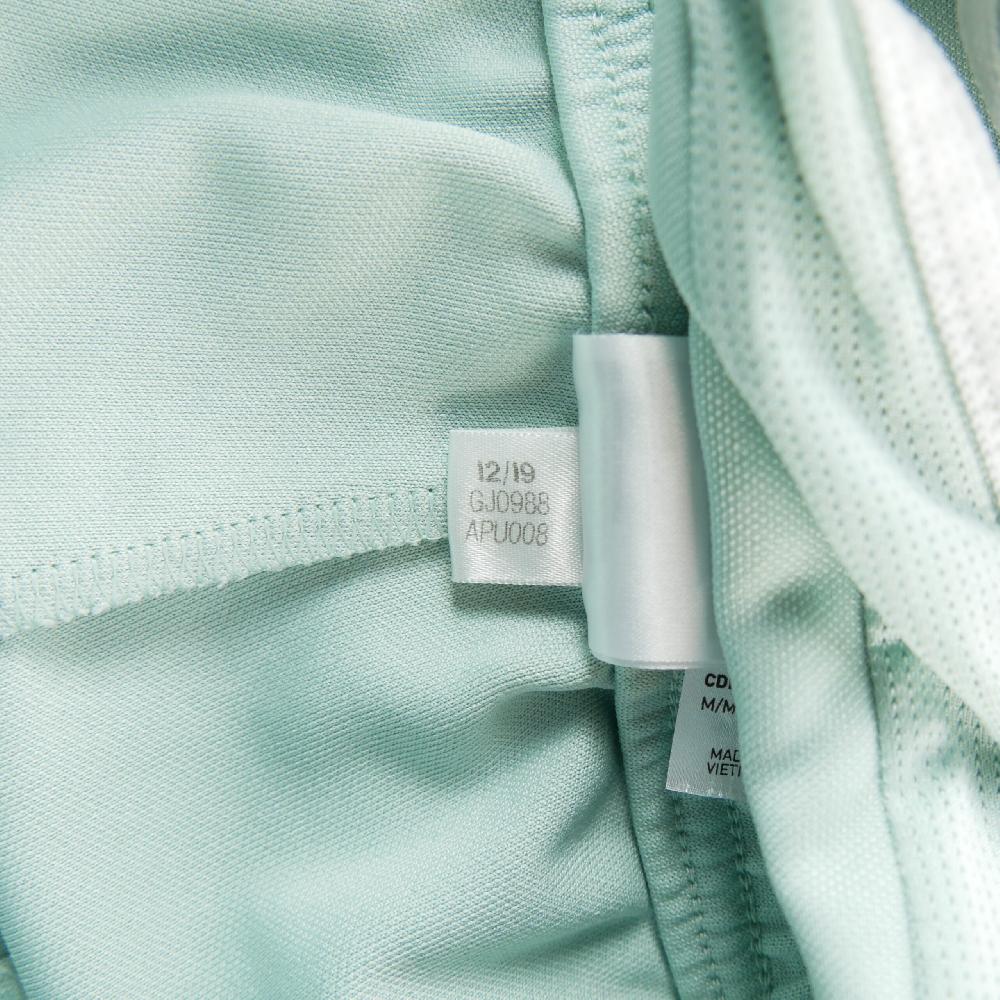 Fitness / Cardio training - Adidas Jogging AeroReady 3-Stripes Poches zippées Zips de chevilles Femme Taille M Vert #QWE4124 - photo 7
