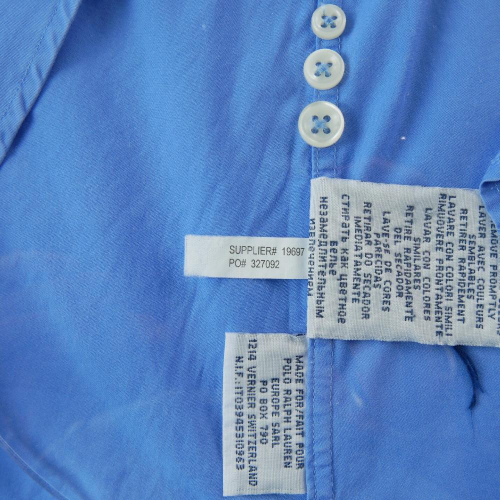 Sportswear - Polo Ralph Lauren Chemise classique Homme Taille S Bleu #QWE0063 - photo 8