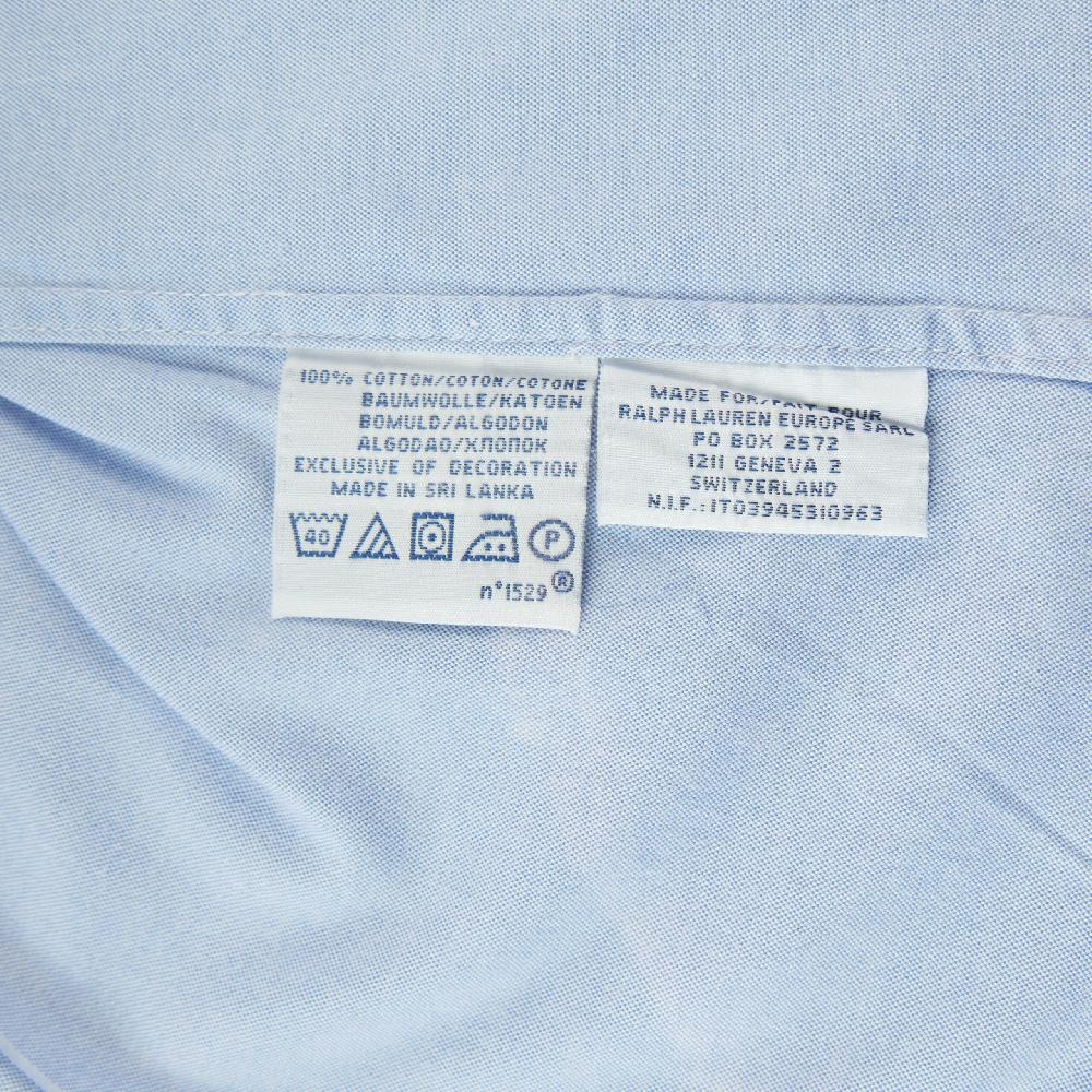 Sportswear - Polo Ralph Lauren Chemise classique Homme Taille XL Bleu clair #QWE3494 - photo 8