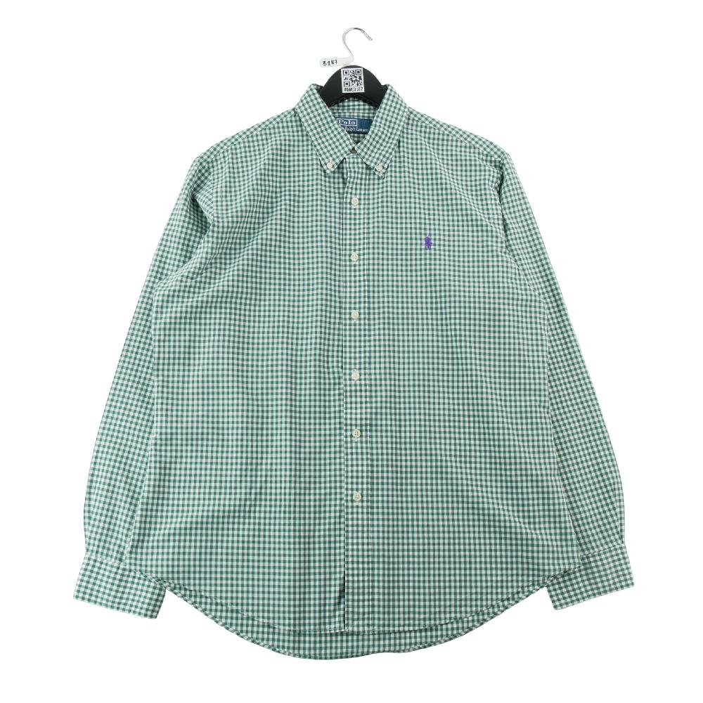 Sportswear - Polo Ralph Lauren Chemise classique Homme Taille L Vert #QWE3187 - photo 2