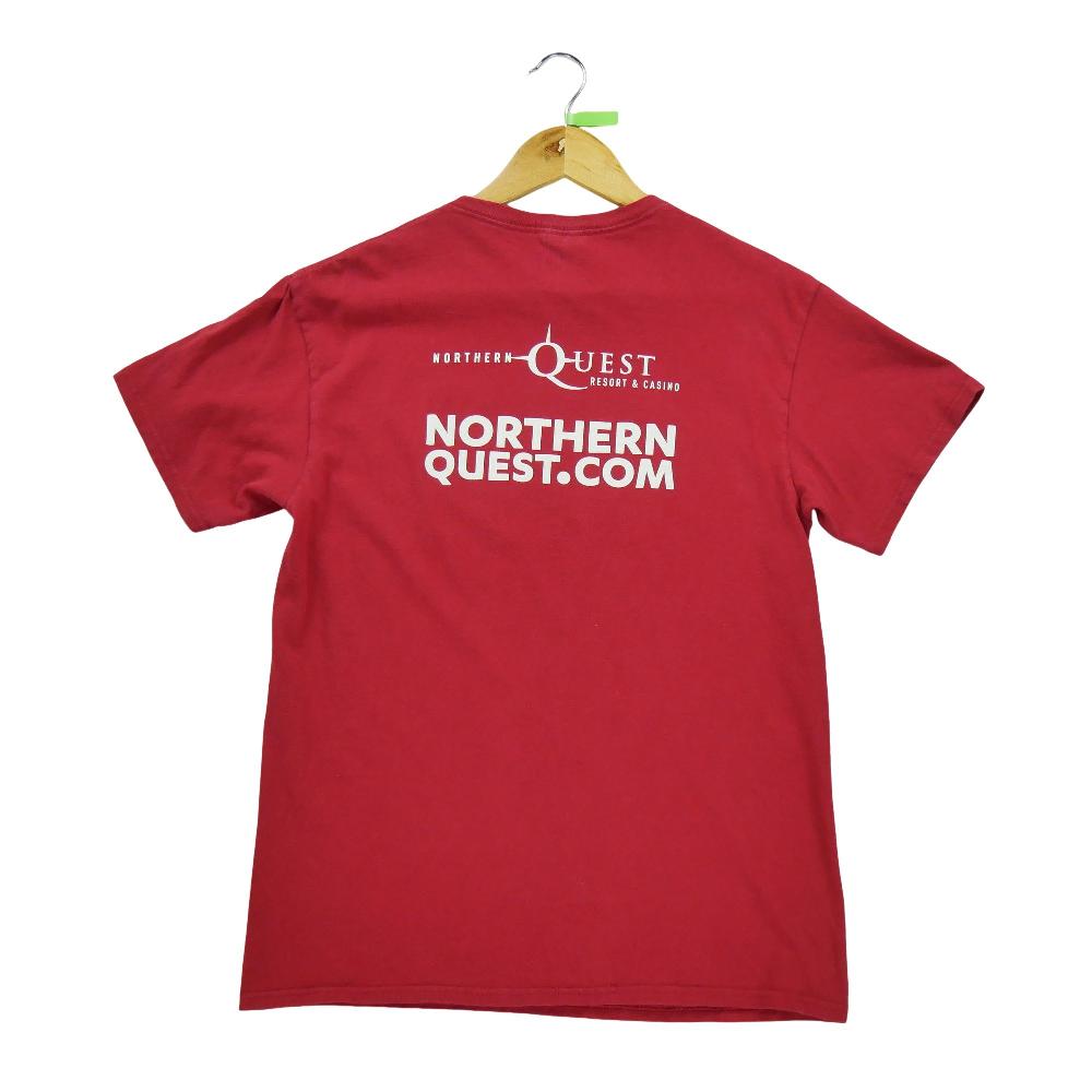 Fitness / Cardio training - NCAA T-shirt manches courtes Crimson Homme Taille M Rouge #QWE0587 - photo 2