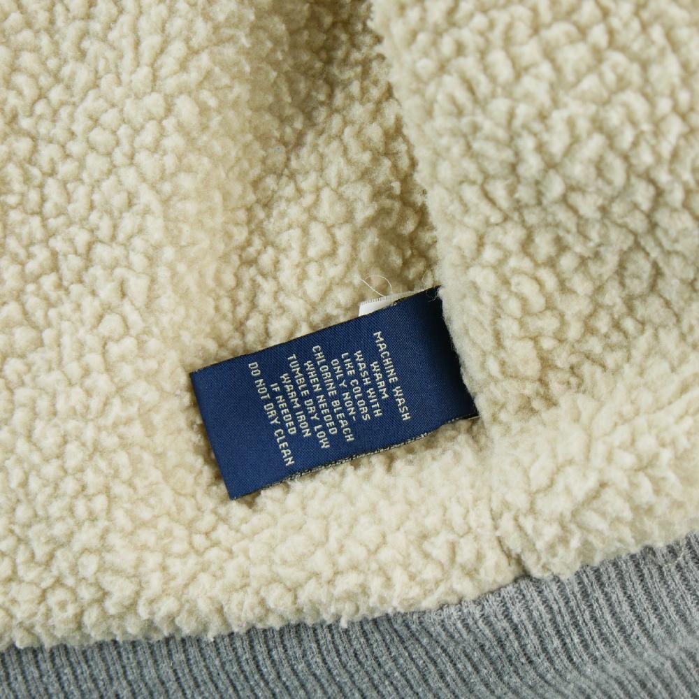 Sportswear - Polo Ralph Lauren Veste Polo Jean Company Sherpa Lined Crest 1967 Full Zip Homme Taille M #QWE1112 - photo 7