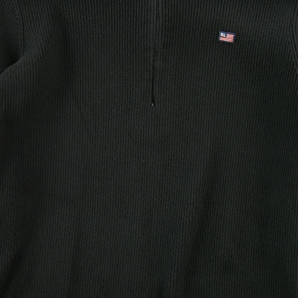 Sportswear - Polo Ralph Lauren Pull RL Flag Femme Taille L Noir #QWE7137 - photo 8