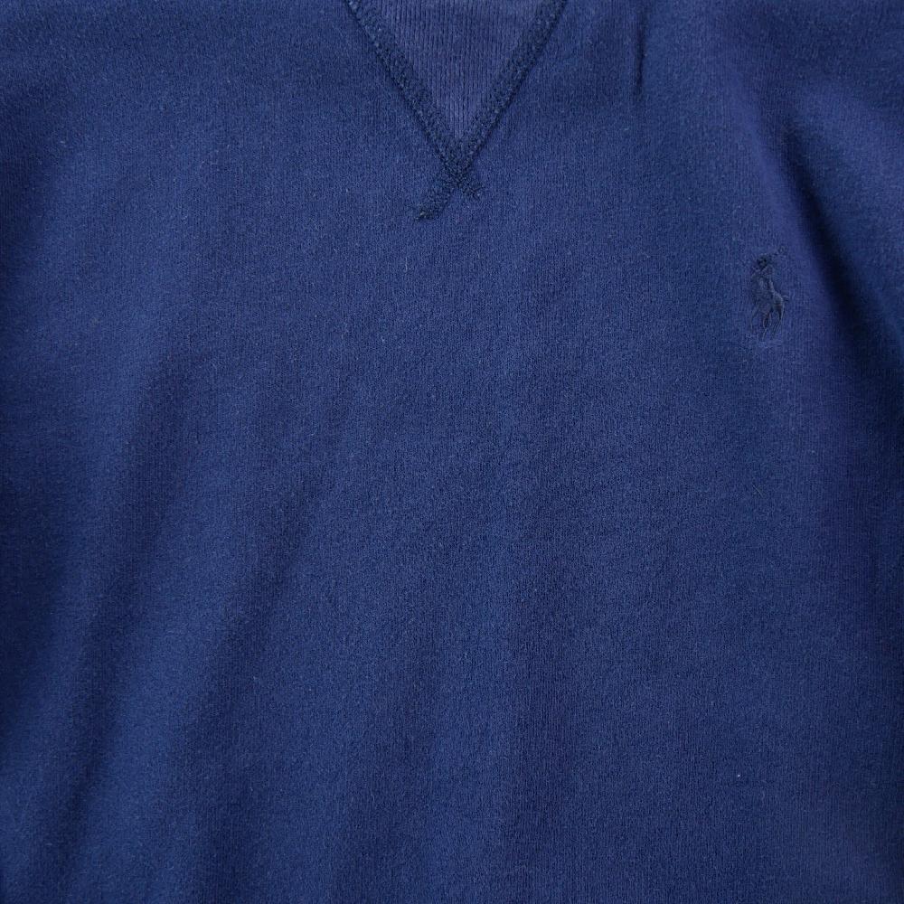 Sportswear - Polo Ralph Lauren Sweat Bandes dorées aux manches Poney brodé ton sur ton Femme Taille S #QWE4289 - photo 4