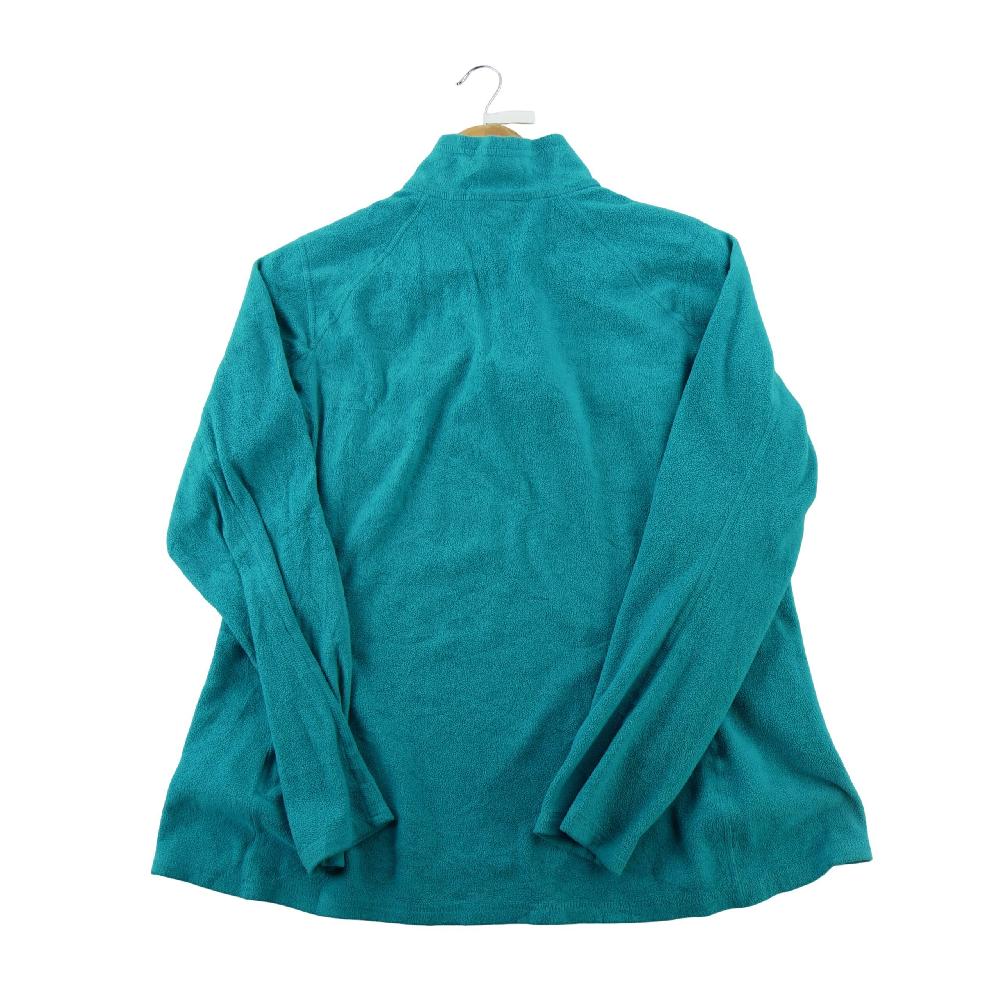 Sportswear - The North Face Pull polaire Col montant Logo poitrine brodé Coupe droite Femme Taille L #QWE7486 - photo 2